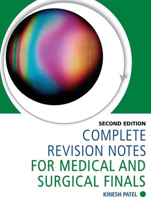 cover image of Complete Revision Notes for Medical and Surgical Finals